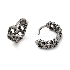 Серьги-кольца из хирургической нержавеющей стали 316 EJEW-Q795-06AS