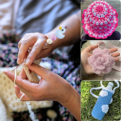 4 crochet en alliage à faire soi-même pour perles&nbsp;AJEW-TA0003-50D