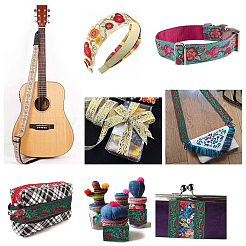 Лента из полиэстера в этническом стиле&nbsp;OCOR-GF0002-04D