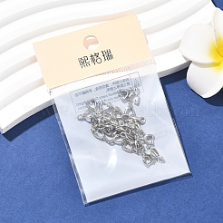 シーグレース ブラス アイスピック ピンチベイル  カドミウムフリー＆ニッケルフリー＆鉛フリー  プラチナ  8x2mm  穴：1.6mm  ピン：0.7mm&nbsp;XGRQ1U155-370P