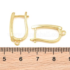 Fornituras de pendientes de aro de circonio cúbico de micro latón pavimenta&nbsp;CU-CBAB5B4-03G