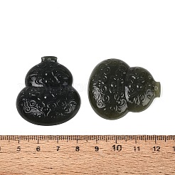 Anhänger aus geschnitztem natürlichem Hetian-Jade&nbsp;G-N371-06