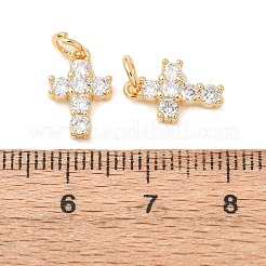 Латунные микро проложить кубического циркония подвески KK-A279-08G