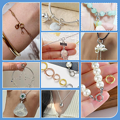 925 Sterling Silber Twister Schließen&nbsp;STER-PH0004-61