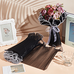 Отделка плиссированным кружевом длиной 9.5~10 м из полиэстера&nbsp;OCOR-PH0002-97A