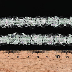 Бусы лэмпворк ручной работы LAMP-N028-03C