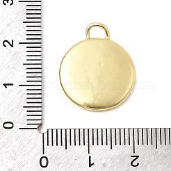 Латунные подвески с принтом&nbsp;KK-K274-09G