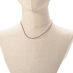 Колье-чокеры из воловьей кожи NJEW-JN03598-02