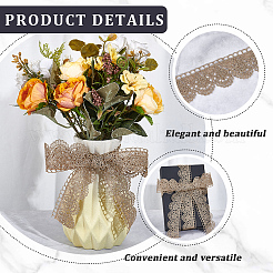 Blumen-Polyester-Spitzenband&nbsp;OCOR-CY0004-04