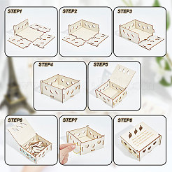 1 комплект свадебной гостевой книги альтернатива&nbsp;AJEW-CP0005-27