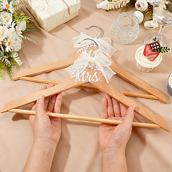 Hochzeitsbügel aus Holz&nbsp;AJEW-WH0766-57