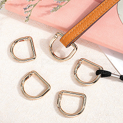 12 шт. Кольца пружинные затворные из сплава FIND-GF0007-10B