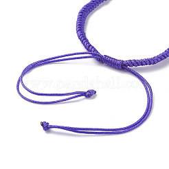Fabrication de bracelet tressé en nylon 2pcs&nbsp;BJEW-JB07525-04