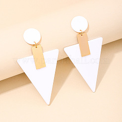 Boucles d'oreilles pendantes en alliage acrylique&nbsp;FS-WGB5909-02