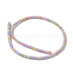 Нити из окрашенных стеклянных бусин с эффектом омбре&nbsp;GLAA-C043-01D