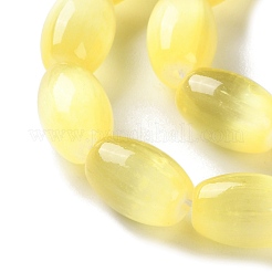 Нити натуральных селенитовых бусин цвета макарон X1-G-B102-A01-03