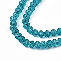 Chapelets de perles en verre&nbsp;EGLA-A034-T2mm-D27