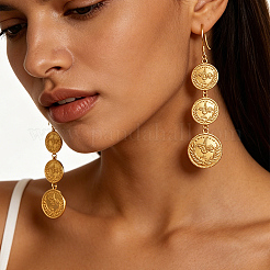 Boucles d'oreilles en laiton pour femmes&nbsp;OC2372