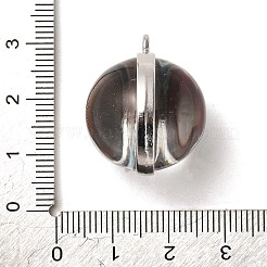 Подвески из светящегося стеклянного шара на тему галактики&nbsp;GLAA-D021-01P-02