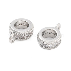 Стеллажное покрытие латунь микро паве кубический цирконий трубчатые поручни KK-Z052-01P