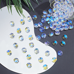 120 Stück Glas-Verbindungsanhänger&nbsp;FIND-SP0006-10