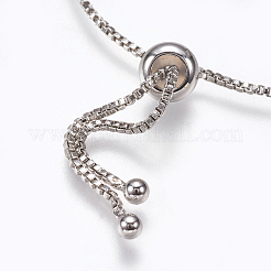 Регулируемые латунные браслеты Боло BJEW-G593-11P-B