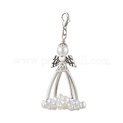 5 шт. подвеска из искусственного жемчуга из АБС-пластика HJEW-JM03626