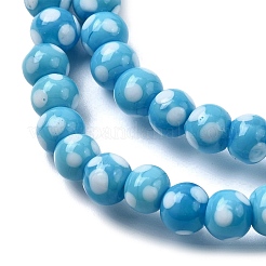 Бусины лэмпворк &nbsp;LAMP-D002-6mm-01G