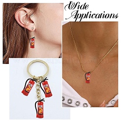 Подвески из непрозрачной смолы 10 шт.&nbsp;FIND-YW0009-90