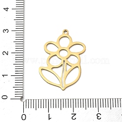 201 Edelstahlanhänger&nbsp;SA-CBA0460-02G