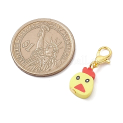 Кулон из полимерной глины ручной работы&nbsp;HJEW-JM04026-02