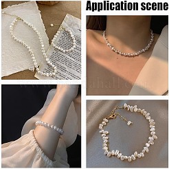 54 шт. 3 вида бусин из натурального культивированного пресноводного жемчуга&nbsp;PEAR-AR0001-01