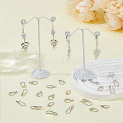 36 шт. 6 латунных крючка для сережек&nbsp;KK-FH0006-37