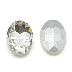 Torna a punta cabochon strass vetro&nbsp;RGLA-T080-10x14mm-01