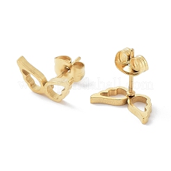 Ohrstecker aus 304 Edelstahl&nbsp;EJEW-H136-03G