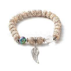 Ensembles de bracelets extensibles de perles bodhi rondes&nbsp;BJEW-JB07346