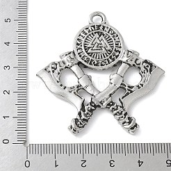 Pendentifs en alliage de style tibétain&nbsp;PALLOY-D290-09AS