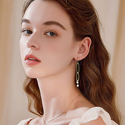 90 pièces 3 styles d'anneaux de liaison en laiton&nbsp;KK-CA0003-70G