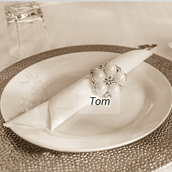 3 комплект прямоугольных акриловых держателей для настольных знаков DJEW-AN0001-01