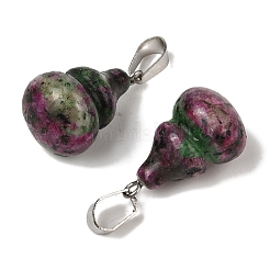 Подвески из окрашенного натурального мрамора&nbsp;G-B127-03P-11