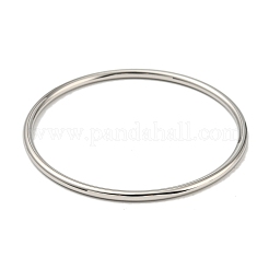 Простой браслет из нержавеющей стали 304&nbsp;BJEW-F461-01D-P