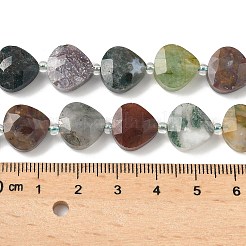 Природного индийского агата бисер нитей&nbsp;G-D316-A09