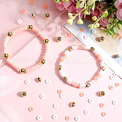 Бусины из полимерной глины ручной работы с пластиковыми бусинами ccb набор для изготовления фурнитуры для бижутерии DIY-SC0025-50