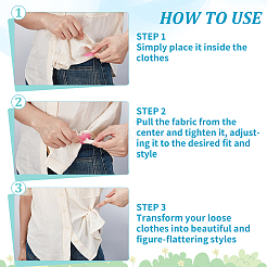 20 шт. женские скрытые силиконовые зажимы для футболок&nbsp;AJEW-WH0696-178