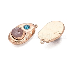 Pendentifs en agate naturelle (teints et chauffés)&nbsp;G-N366-04G