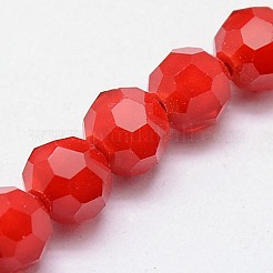 Hebras de cuentas redondas de vidrio ecológico&nbsp;EGLA-J042-8mm-M04
