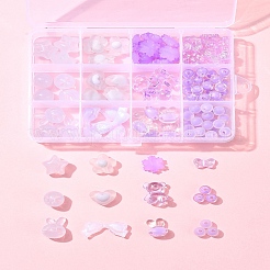 Прозрачные непрозрачные акриловые бусины&nbsp;OACR-FS0001-80