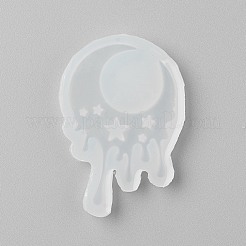 Tema astronomia luna con stampi in silicone stella&nbsp;X-DIY-E021-11