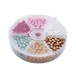 Стеклянный жемчуг наборы из бисера&nbsp;HY-JP0003-01