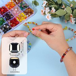 2 пакетик бусин из искусственного хрусталя&nbsp;GLAA-SZ0001-95A-02